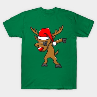 Dabbing Reindeer T-Shirt